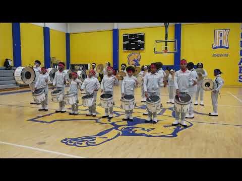 Alice Harte Drumline performance 2025 @ JFK Drum Clinic (HD) 4K