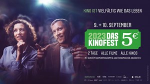 Kinofest 2023: Hier kannst du für nur 5€ ins Kino!