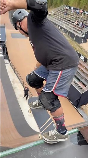He’s 57 and Still Takes on a Mega Ramp
