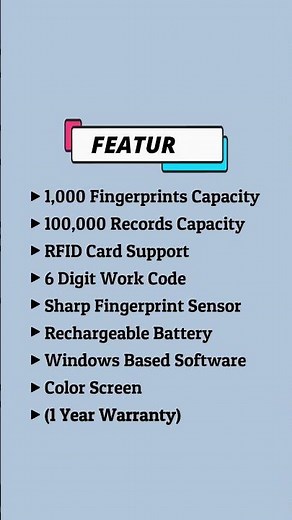 ZKTeco K-50 – Smart Attendance Solution for Every Office | Pak Communications