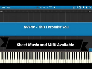 This I Promise You - 'N Sync [Sheet Music & Midi Download]