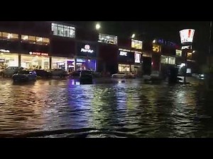 Frontage of Melcom, North Kaneshie flooded after heavy downpour