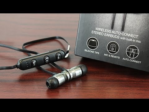 Wireless Magnetic Bluetooth Earbuds by SoundLogic