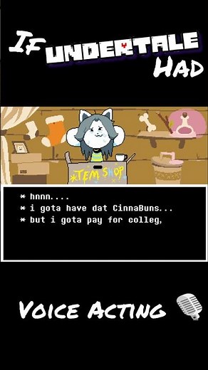 If UNDERTALE Had VOICE ACTING! 🎙 Temmie Shop [DUB] #undertale #temmie #voiceacting #tobyfox #fandub