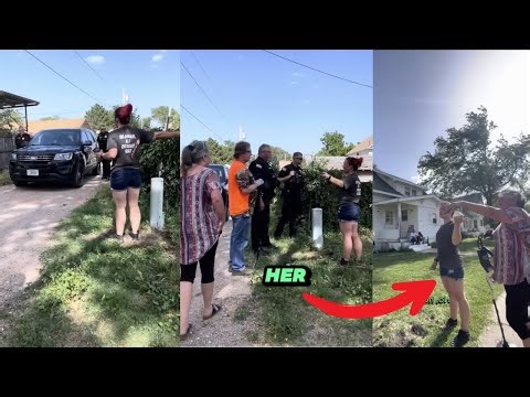 Neighbors LOSE IT Over Property Line — Police Had To Step In