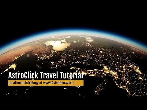 AstroClick Travel Tutorial