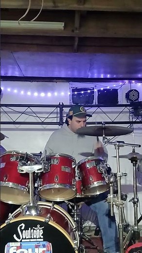 Drum cover of click click boom by saliva