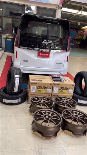 Nissan Serena Rays Volkracing CE28N Plus 18” หล่อม๊ากกก พร้อมคู่ยาง ML PS5 พร้อมติดตั้งใส่ถ่วงอย่างเนี๊ยบ โปรดีๆ จัดได้ที่เอ็นสปอร์ตจ้า Nsports 0876667777 Line ID: @nsports #rays ce28n plus #serena nsports #เซเรน่า เอ็นสปอร์ต #ce28n plus #ce28n plus ขอบ18 #serena nsports ce28 #หาล้อใส่เซเรน่า #เปลี่ยนล้อเซเรน่า | Nsports Always Racing