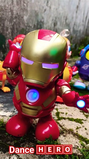 Dance 🄷🄴🅁🄾 Iron Man 🚀🤖🕺🎼🎶🎉🚥🚦