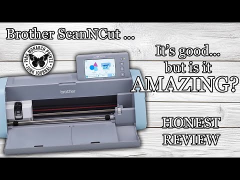 HONEST review of the Brother Scan N Cut! A game changer for Junk Journaling