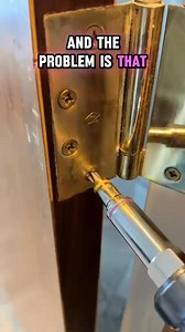 How to tighten loose hinges | mechanicallyincleyend