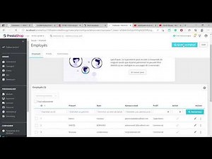 Prestashop - Créer des profils clients, employés et groupe de client
