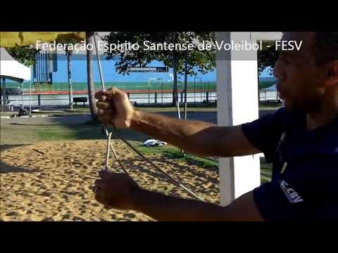 Como Montar Uma Rede De Volei de Praia em 4 Passos CT FESV