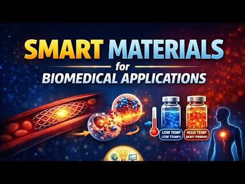 Smart Materials for Biomedical Applications | Types and Applications | Virtual Lab experiment