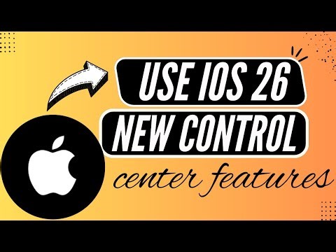 Customize and Use Control Center in iOS 26 - iOS 26 Control Center Changes