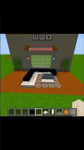 Minecraft Modern Sofa | Build Hack | #shorts #minecraft