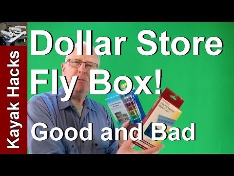Fly Box Organization and Strategy from the DOLLAR STORE!