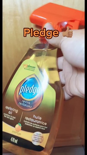 Cupboard Update: Pledge vs. Method Wood Polish Comparison