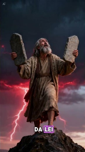 Deus ia destruir tudo… mas Moisés intercedeu