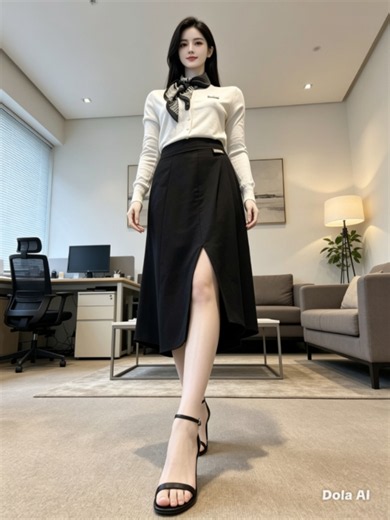 Giantess Growth Story — Tall Woman & Feet Soles Fantasy