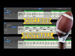 CBS College Football Theme Sheet Music
