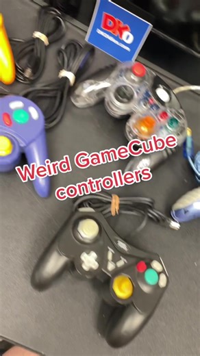 Weird GameCube controllers #nintendo #gamecube #n64 #retrogaming #xbox #playstation #foryou #foryoupage #nostalgia #90s #80s #controllers #rare