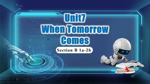 人教新八上Unit7 When Tomorrow Comes！SectionB(1a-2c) 阅读 词汇课