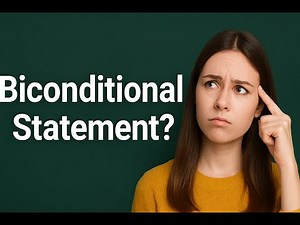 What is a Biconditional Statement? | Geometry Simply Explained