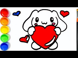 How to draw Cinnamoroll | Sanrio Drawing and Coloring