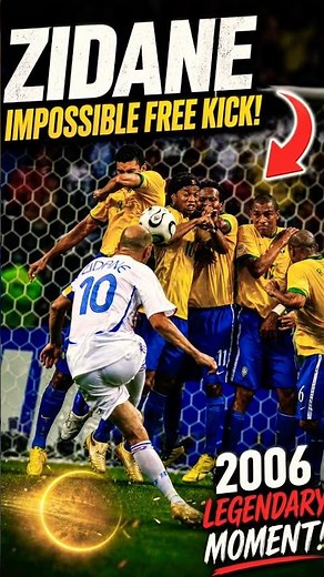 France vs Brazil 2006 Legendary Moments #football #ronaldino #footballshorts #zidane #worldcup