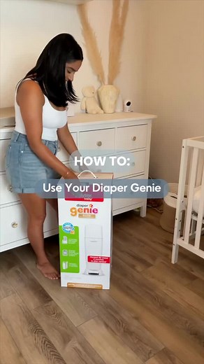 When it’s finally time to unbox your Diaper Genie and put it to good use! Just follow these few simple steps and you’re good to go.💩 . #DiaperGenie #DiaperPail #DiaperGenieUnboxing #NewParents #OdorControlPail