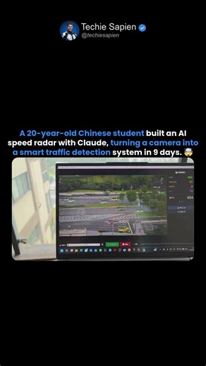 20-Year-Old Built AI Speed Radar Using Claude AI & Sold It For $317K 🤯🚦
