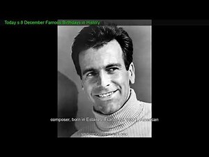 Today s 8 December Famous Birthdays in History