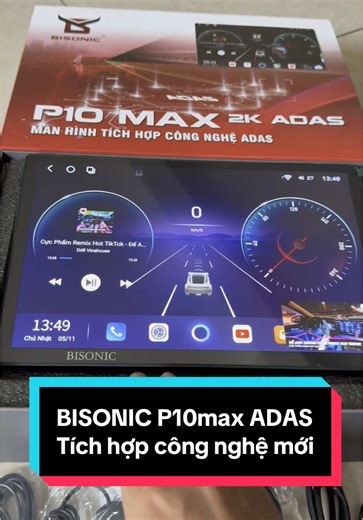 Màn Hình Ô Tô Bisonic 13inch ADAS