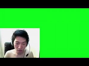 Korean Gamer Rage | Green Screen