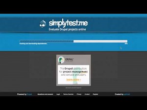Using Simplytest.me to try out Drupal 8