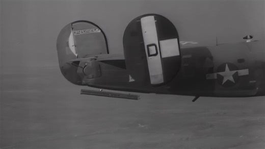 B-24 Rocket Launch Footage from December 1944