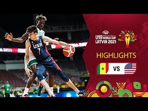 Senegal - USA | Full Highlights | Quarter-Finals - FIBA U19 Basketball World Cup 2021