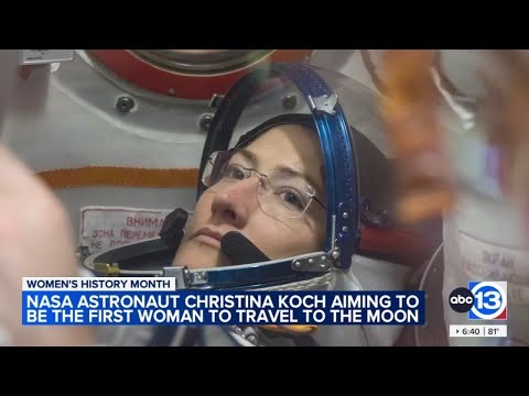 Pioneering woman astronaut reflects on Christina Koch, first woman set to go to the moon