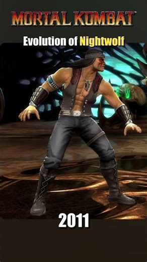 Evolution of Nightwolf #mortalkombat