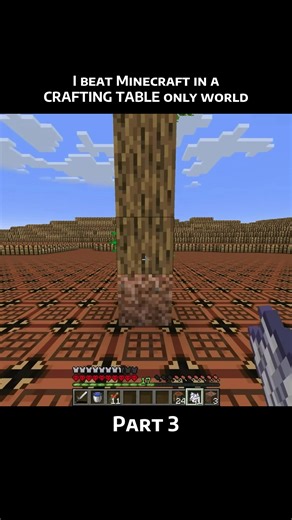 Crafting Table Only Minecraft Challenge - Part 3
