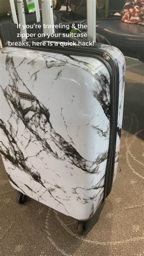 Suitcase Zipper Quick Fix: Travel Hack Tutorial