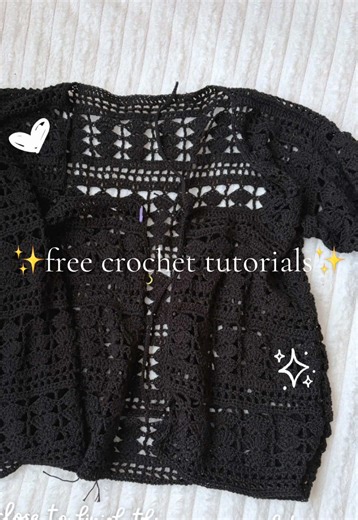 some free crochet tutorials to prepare for summer 🌸🐚 (pt.1) #crochet #handmade #crochettutorial #summer