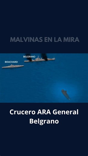43 años del hundimiento del Crucero ARA General Belgrano. ¡Honor y Gloria!🇦🇷 . . . Video: Infobae | Malvinas en la Mira - Defensur