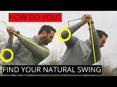 HOW TO FIND YOUR NATURAL GOLF SWING