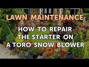 How to Repair the Starter on a Toro Snow Blower