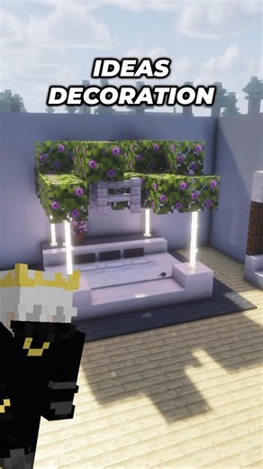 VE ESTA INCREIBLE CUARTO DE FANTASIA DE MINECRAFT #minecraft #minecraftbuilding #aesthetic