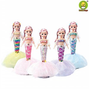 [Hot Item] New Design Electric Mermaid Dolls Toys with Light and Music