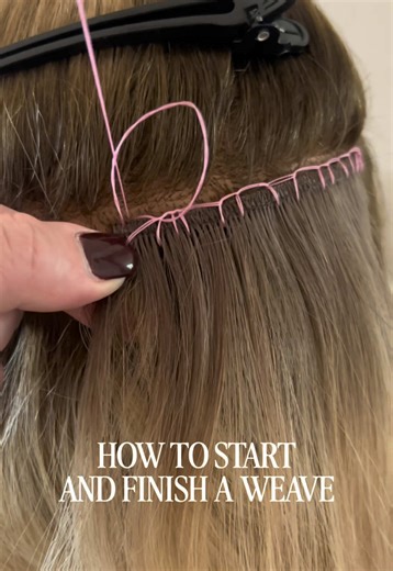 How to Start and Finish a Weave