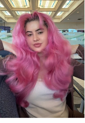 A Perfect Overnight Blowout: Heatless Pink Hair Tutorial